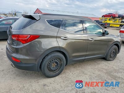Trzecie zdjęcie samochodu z tyłu: 2013 HYUNDAI SANTA FE SPORT 2.4L VIN:5XYZUDLB6DG112351 - miniatura