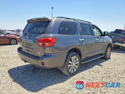 Trzecie zdjęcie samochodu z tyłu: 2015 TOYOTA SEQUOIA LIMITED VIN:5TDJW5G15FS125712 - miniatura