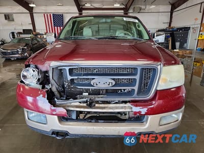 Piąte zdjęcie samochodu w środku: 2005 FORD F150 SUPERCREW VIN:1FTPW14575KD71077 - miniatura