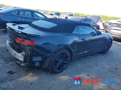 Trzecie zdjęcie samochodu z tyłu: 2017 CHEVROLET CAMARO LT VIN:1G1FB3DS8H0101857 - miniatura