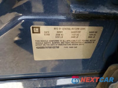 Zdjęcie 12 z 12 samochodu: 2009 CADILLAC CTS HI FEATURE V6 VIN:1G6DS57V790122798 - miniatura