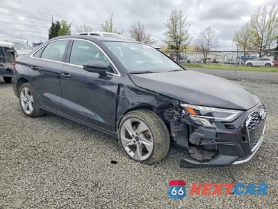 Czwarte zdjęcie samochodu z boku: 2024 AUDI A3 PREMIUM PLUS VIN:WAUHUDGY9RA015451 - miniatura