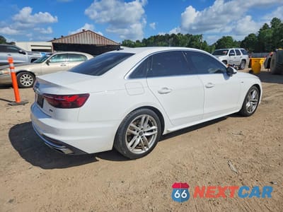 Trzecie zdjęcie samochodu z tyłu: 2023 AUDI A4 PREMIUM 45 VIN:WAUDAAF4XPN022032 - miniatura