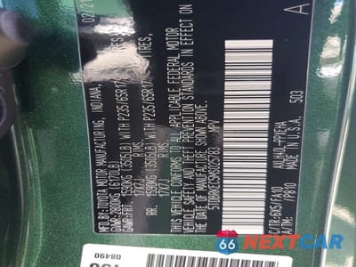 Zdjęcie 14 z 14 samochodu: 2021 TOYOTA SIENNA LE VIN:5TDBRKEC5MS025783 - miniatura