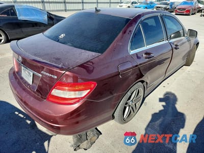 Trzecie zdjęcie samochodu z tyłu: 2008 MERCEDES-BENZ C 350 VIN:WDDGF56X78R037770 - miniatura