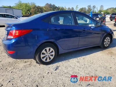 Trzecie zdjęcie samochodu z tyłu: 2017 HYUNDAI ACCENT SE VIN:KMHCT4AE2HU174965 - miniatura