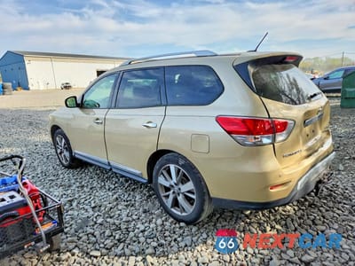 Drugie zdjęcie samochodu z przodu: 2013 NISSAN PATHFINDER S VIN:5N1AR2MM2DC624191 - miniatura