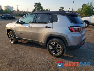 Drugie zdjęcie samochodu z przodu: 2018 JEEP COMPASS TRAILHAWK VIN:3C4NJDDB8JT413052 - miniatura