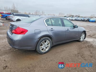 Trzecie zdjęcie samochodu z tyłu: 2011 INFINITI G37 SEDAN X VIN:JN1CV6AR2BM407251 - miniatura