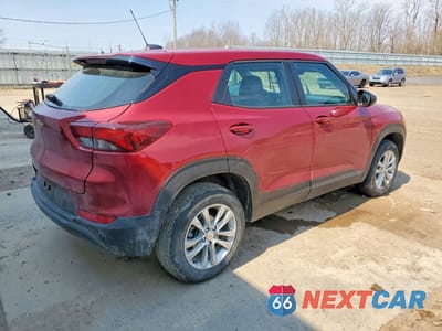 Trzecie zdjęcie samochodu z tyłu: 2021 CHEVROLET TRAILBLAZER LS VIN:KL79MNSL8MB063211 - miniatura