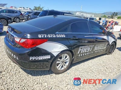 Trzecie zdjęcie samochodu z tyłu: 2012 HYUNDAI SONATA GLS VIN:5NPEB4AC2CH460932 - miniatura