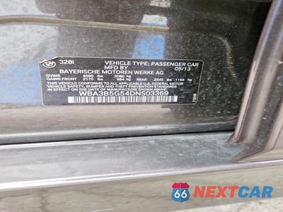 Zdjęcie 12 z 12 samochodu: 2013 BMW 328 XI SULEV VIN:WBA3B5G54DNS03369 - miniatura
