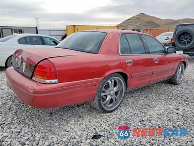 Trzecie zdjęcie samochodu z tyłu: 1999 FORD CROWN VICTORIA VIN:2FAFP73W8XX176455 - miniatura