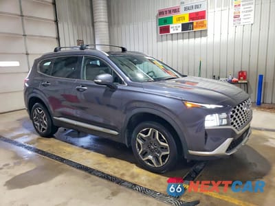 Czwarte zdjęcie samochodu z boku: 2021 HYUNDAI SANTA FE SEL PREMIUM VIN:KM8S3DA1XMU013122 - miniatura