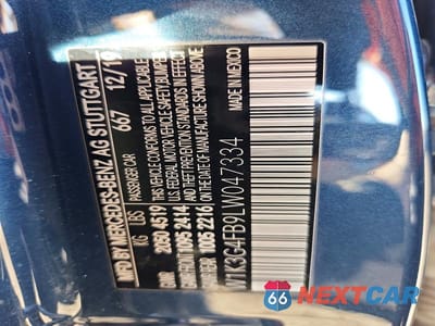 Zdjęcie 12 z 12 samochodu: 2020 MERCEDES-BENZ A 220 4MATIC VIN:W1K3G4FB9LW047334 - miniatura