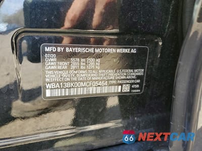 Zdjęcie 12 z 12 samochodu: 2021 BMW M550XI VIN:WBA13BK00MCF05464 - miniatura