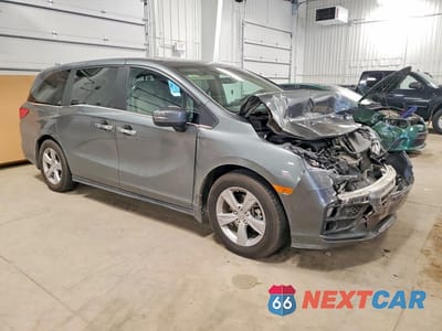 Czwarte zdjęcie samochodu z boku: 2019 HONDA ODYSSEY EXL VIN:5FNRL6H77KB028157 - miniatura