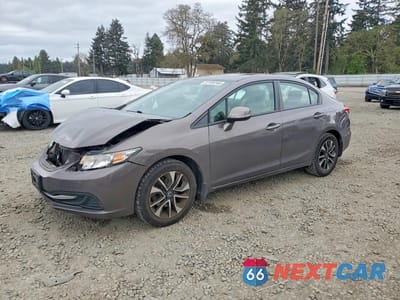 2013 HONDA CIVIC EX 19XFB2F81DE220600 - główne zdjęcie licytacji z USA - miniatura