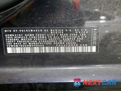 Zdjęcie 12 z 12 samochodu: 2024 VOLKSWAGEN JETTA SEL VIN:3VWGM7BU9RM098609 - miniatura