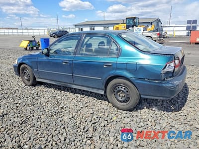 Drugie zdjęcie samochodu z przodu: 1997 HONDA CIVIC DX VIN:2HGEJ6629VH567424 - miniatura