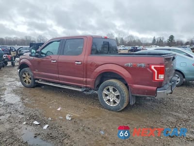Drugie zdjęcie samochodu z przodu: 2017 FORD F150 SUPERCREW VIN:1FTEW1EG4HFC48728 - miniatura