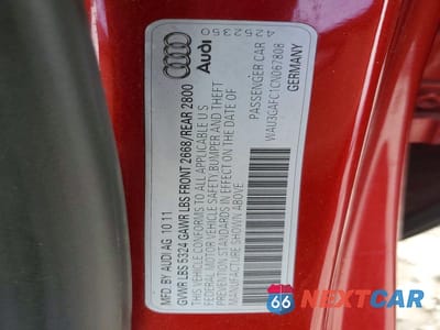 Zdjęcie 13 z 13 samochodu: 2012 AUDI A7 PRESTIGE VIN:WAU3GAFC1CN067808 - miniatura