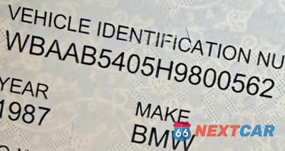 Zdjęcie 11 z 11 samochodu: 1987 BMW 325 BASE VIN:WBAAB5405H9800562 - miniatura