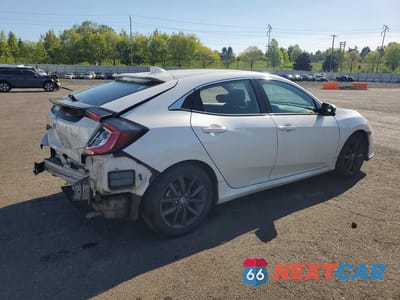 Trzecie zdjęcie samochodu z tyłu: 2020 HONDA CIVIC EX VIN:SHHFK7H69LU415845 - miniatura