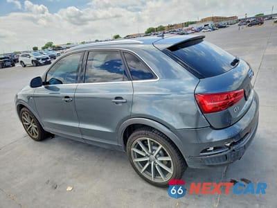 Drugie zdjęcie samochodu z przodu: 2018 AUDI Q3 PREMIUM PLUS VIN:WA1HCCFS0JR031020 - miniatura