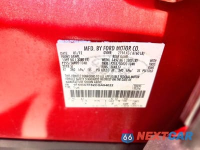 Zdjęcie 13 z 13 samochodu: 2012 FORD EXPLORER LIMITED VIN:1FMHK7F82CGA94022 - miniatura
