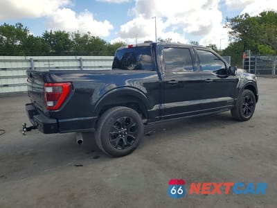 Trzecie zdjęcie samochodu z tyłu: 2022 FORD F150 SUPERCREW VIN:1FTFW1ED0NFB03448 - miniatura