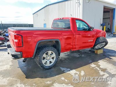 Trzecie zdjęcie samochodu z tyłu: 2016 GMC SIERRA K1500 SLE VIN:1GTN2MEC7GZ205069 - miniatura