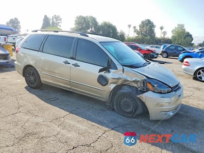 Czwarte zdjęcie samochodu z boku: 2005 TOYOTA SIENNA CE 8 PASSENGER VIN:5TDZA23C05S271666 - miniatura