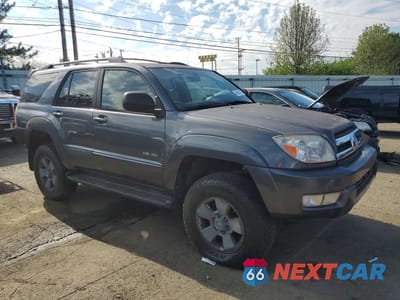 Czwarte zdjęcie samochodu z boku: 2005 TOYOTA 4RUNNER SR5 VIN:JTEBU14R650062484 - miniatura