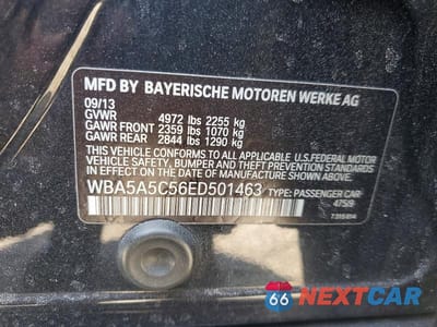 Zdjęcie 12 z 12 samochodu: 2014 BMW 528 I VIN:WBA5A5C56ED501463 - miniatura