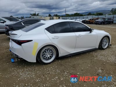 Trzecie zdjęcie samochodu z tyłu: 2022 LEXUS IS 300 VIN:JTHDA1D26N5119454 - miniatura