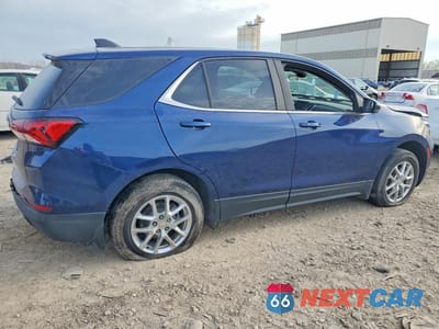 Trzecie zdjęcie samochodu z tyłu: 2023 CHEVROLET EQUINOX LT VIN:3GNAXTEG4PL162659 - miniatura