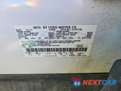 Zdjęcie 13 z 13 samochodu: 2013 FORD EXPLORER LIMITED VIN:1FM5K7F80DGB75024 - miniatura