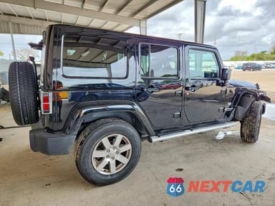 Trzecie zdjęcie samochodu z tyłu: 2011 JEEP WRANGLER UNLIMITED JEEP 70TH ANNIVERSARY VIN:1J4HA7H16BL591047 - miniatura