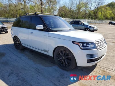 Czwarte zdjęcie samochodu z boku: 2017 LAND ROVER RANGE ROVER HSE VIN:SALGS2FV2HA374051 - miniatura