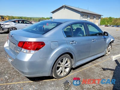 Trzecie zdjęcie samochodu z tyłu: 2013 SUBARU LEGACY 2.5I LIMITED VIN:4S3BMBK64D3038703 - miniatura