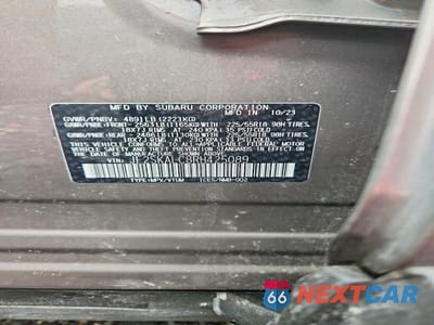 Zdjęcie 13 z 13 samochodu: 2024 SUBARU FORESTER LIMITED VIN:JF2SKALC8RH425089 - miniatura