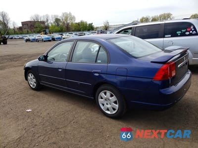 Drugie zdjęcie samochodu z przodu: 2001 HONDA CIVIC EX VIN:2HGES26711H594029 - miniatura
