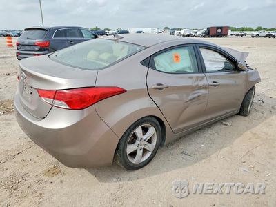 Trzecie zdjęcie samochodu z tyłu: 2012 HYUNDAI ELANTRA GLS VIN:5NPDH4AEXCH139801 - miniatura