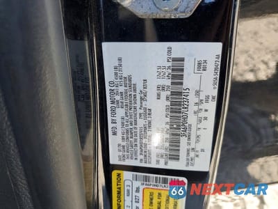 Zdjęcie 12 z 12 samochodu: 2020 FORD FUSION SE VIN:3FA6P0HD7LR237415 - miniatura