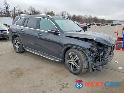 Czwarte zdjęcie samochodu z boku: 2022 MERCEDES-BENZ GLS 450 4MATIC VIN:4JGFF5KE1NA644294 - miniatura