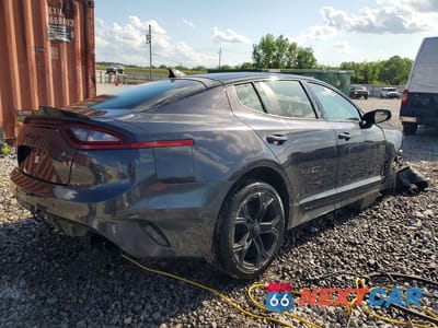 Trzecie zdjęcie samochodu z tyłu: 2020 KIA STINGER GT-LINE VIN:KNAE15LA9L6072401 - miniatura