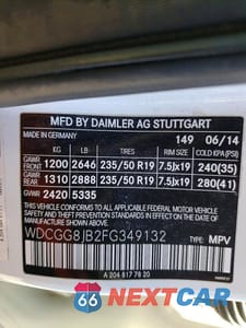 Zdjęcie 13 z 13 samochodu: 2015 MERCEDES-BENZ GLK 350 4MATIC VIN:WDCGG8JB2FG349132 - miniatura