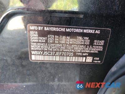 Zdjęcie 13 z 13 samochodu: 2018 BMW X2 XDRIVE28I VIN:WBXYJ5C37JEF70705 - miniatura