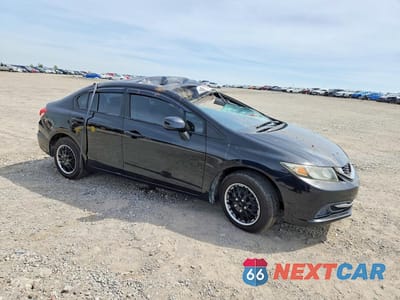 Czwarte zdjęcie samochodu z boku: 2013 HONDA CIVIC LX VIN:19XFB2F55DE072151 - miniatura